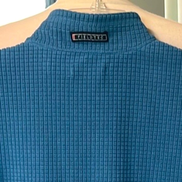 Southern Marsh Grid Fleece Pullover Mens Womens XS Blue - Picture 6 of 7